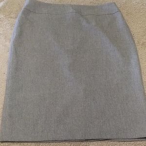 Kasper gray skirt